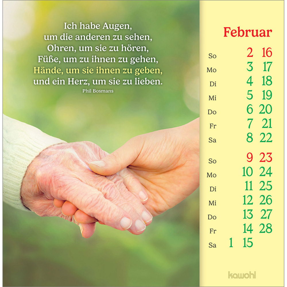 Bild: 9783754838051 | Phil Bosmans Postkartenkalender 2025 | Kalender | 13 S. | Deutsch