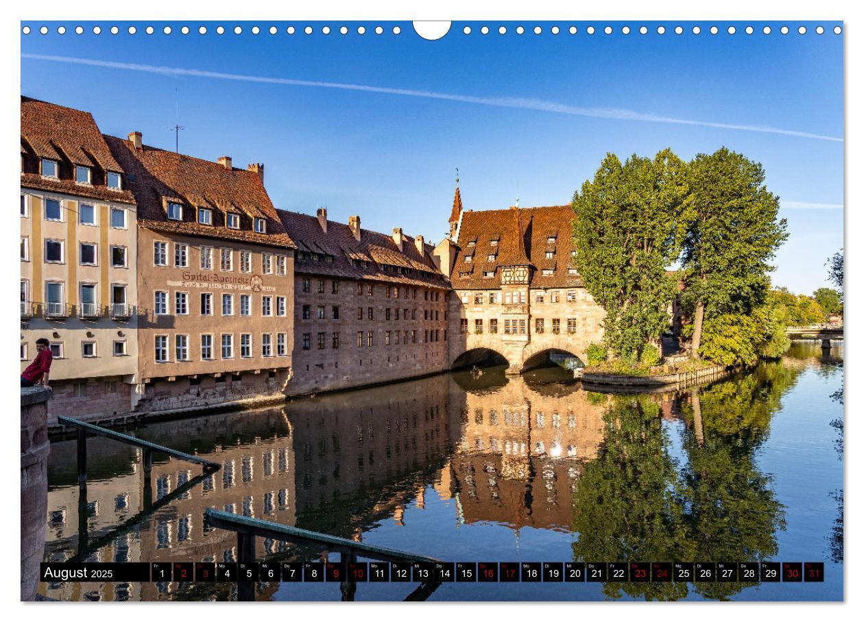 Bild: 9783383786532 | Wunderbares Nürnberg (Wandkalender 2025 DIN A3 quer), CALVENDO...