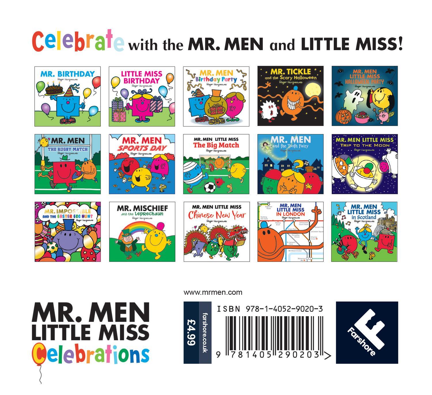 Rückseite: 9781405290203 | Mr. Men Little Miss: Trip to the Moon | Adam Hargreaves | Taschenbuch