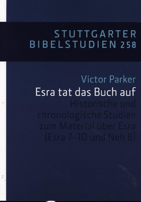 Cover: 9783460035843 | Historische und chronologische Studien zum | Victor Parker | Buch