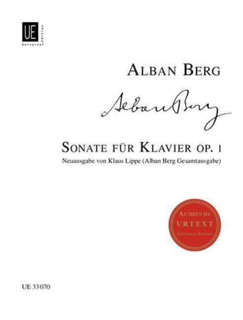 Cover: 9783702429171 | Sonate | op. 1. für Klavier. | Klaus Lippe | 2021 | EAN 9783702429171