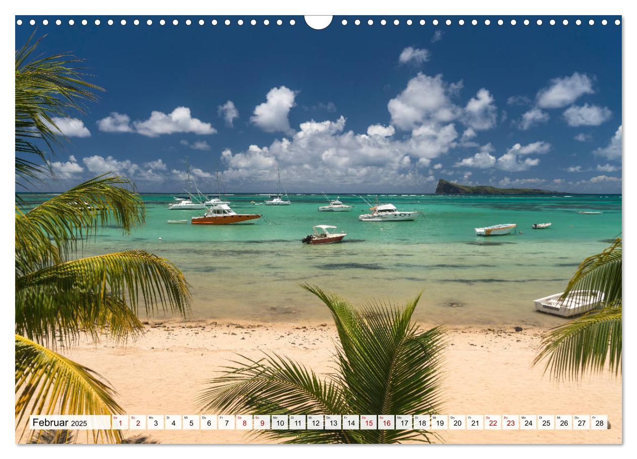 Bild: 9783435288113 | Traumstrände auf Mauritius (Wandkalender 2025 DIN A3 quer),...