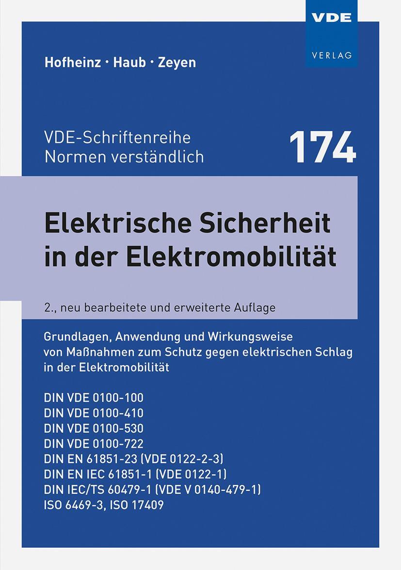 Bild: 9783800752843 | Elektrische Sicherheit in der Elektromobilität | Hofheinz (u. a.)