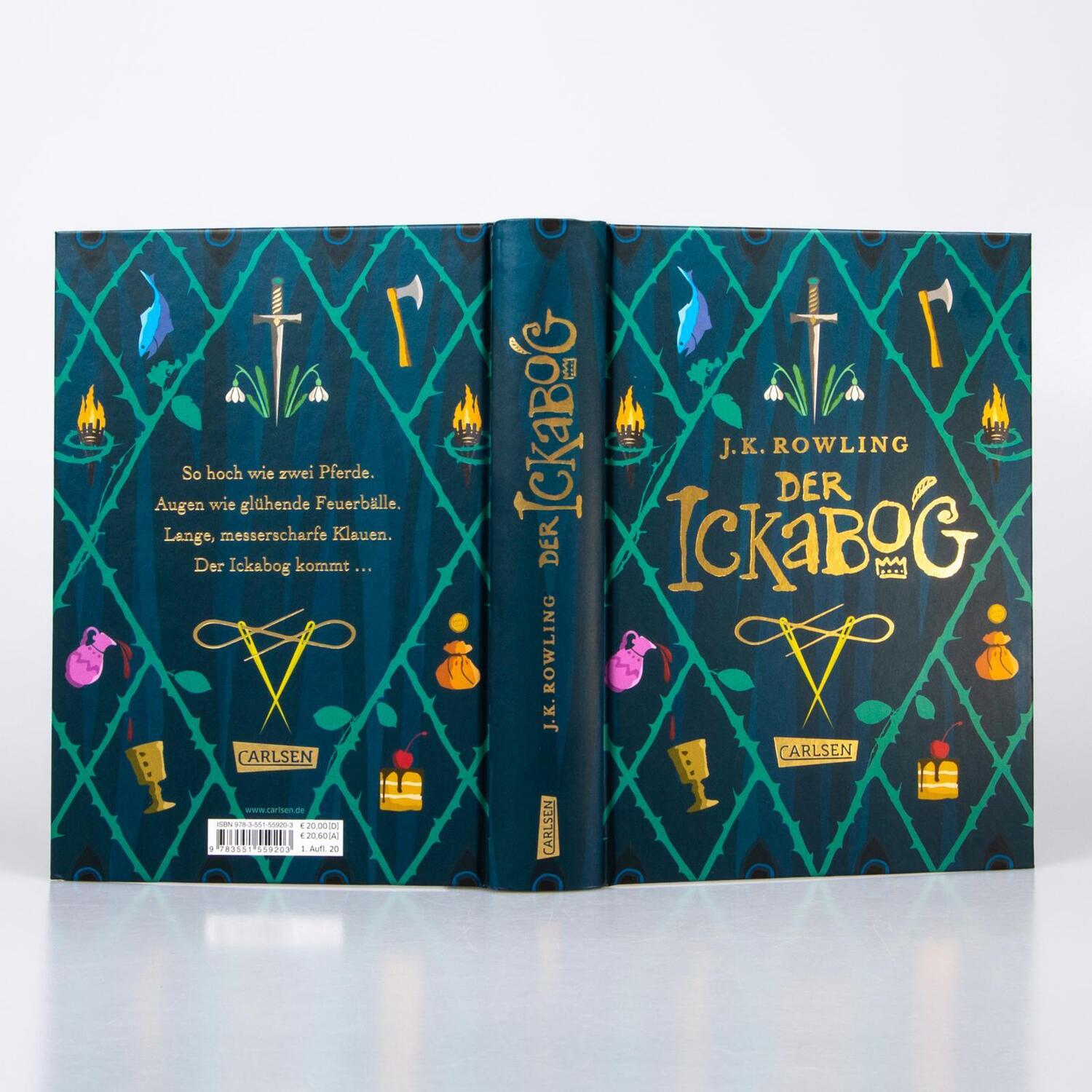 Bild: 9783551559203 | Der Ickabog | J. K. Rowling | Buch | 352 S. | Deutsch | 2020 | Carlsen