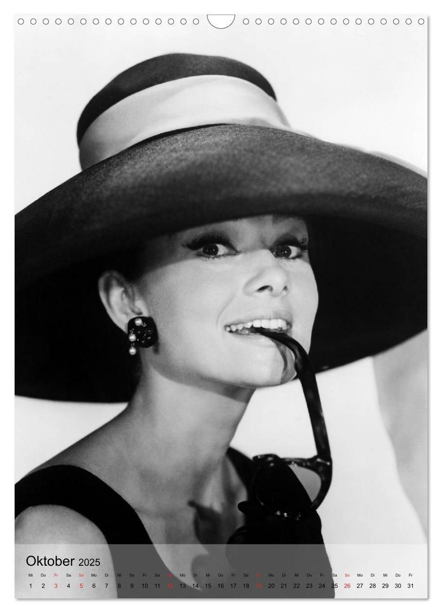 Bild: 9783457047927 | Hollywood-Diva - Audrey Hepburn (Wandkalender 2025 DIN A3 hoch),...