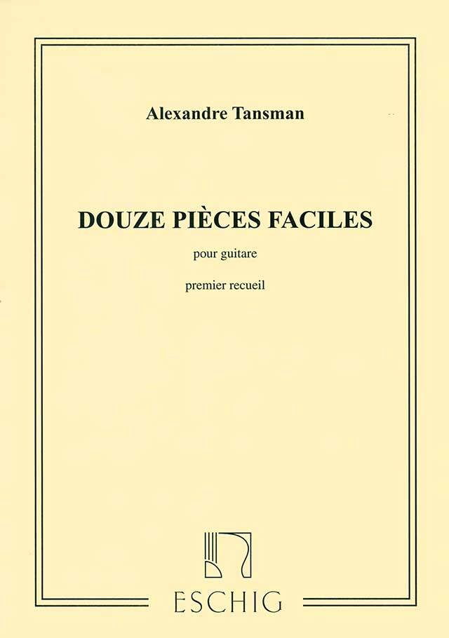 Cover: 9790045033989 | 12 pièces faciles vol.1 pour guitare | pour guitare / premier recueil