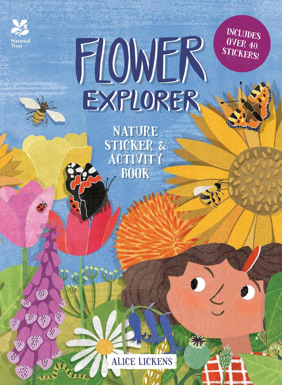 Cover: 9781909881631 | Flower Explorer: Sticker &amp; Activity Book | Alice Lickens | Taschenbuch