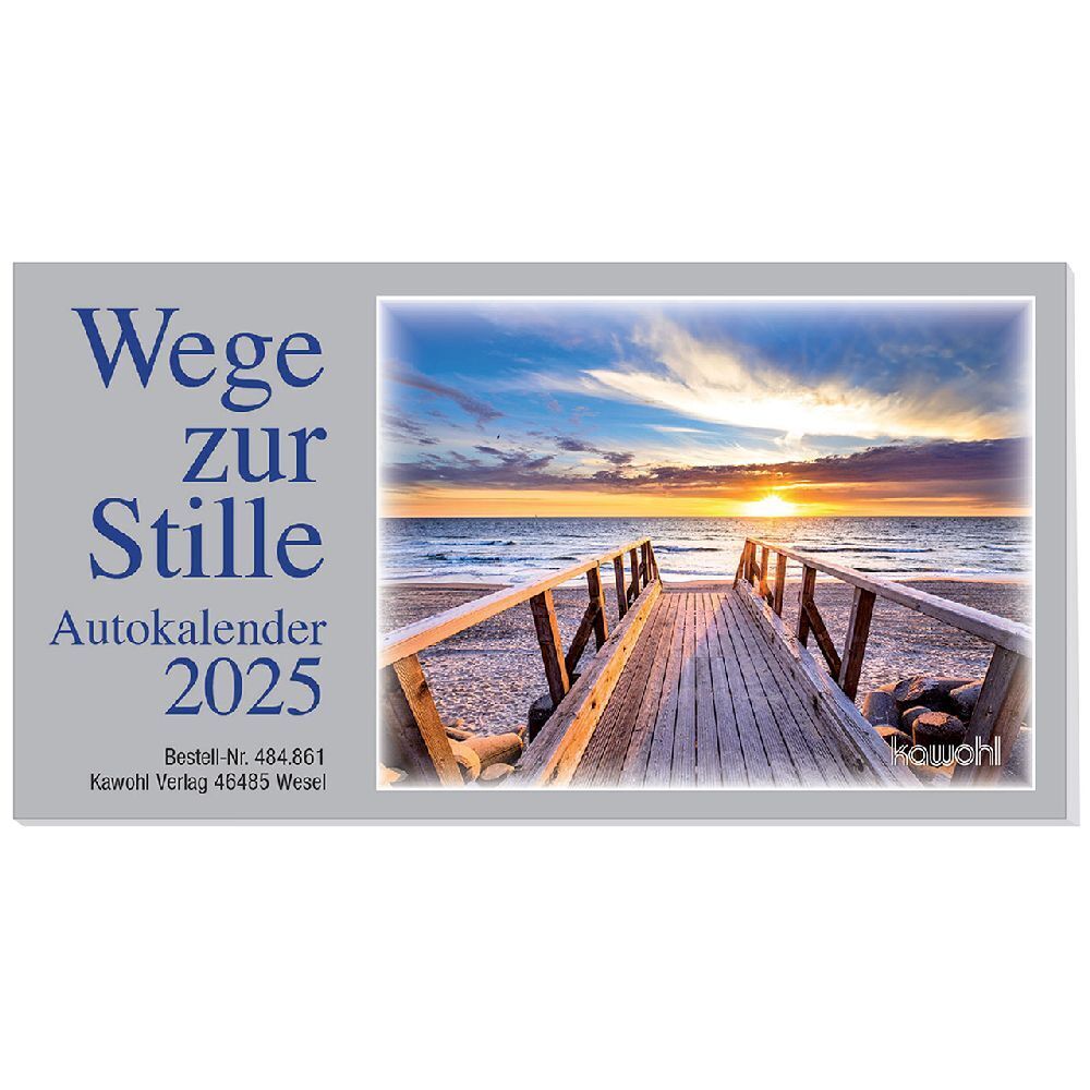 Cover: 9783754886656 | Wege zur Stille 2025 | Autokalender zum Nachfüllen | Kalender | KUNST