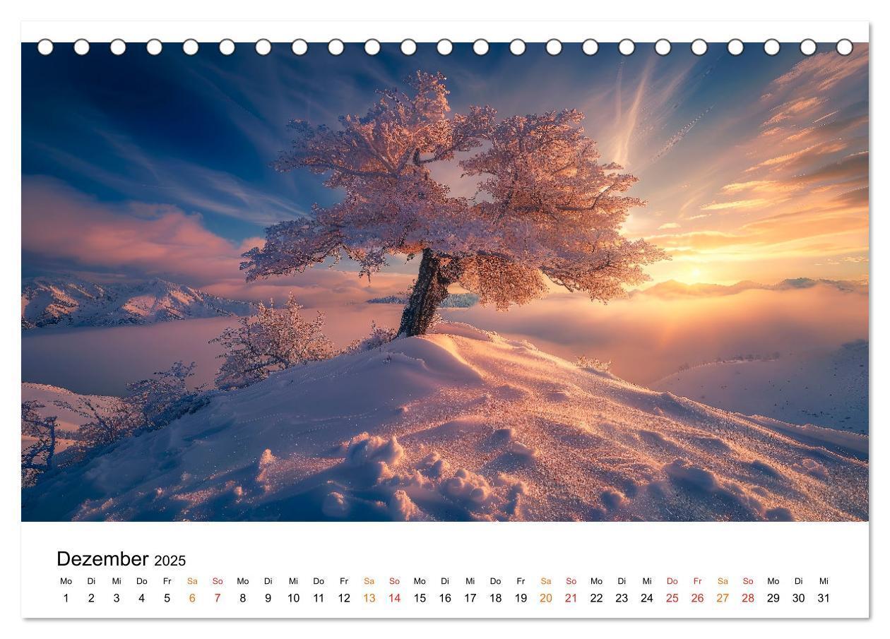 Bild: 9783457129609 | Natur im Jahr (Tischkalender 2025 DIN A5 quer), CALVENDO...