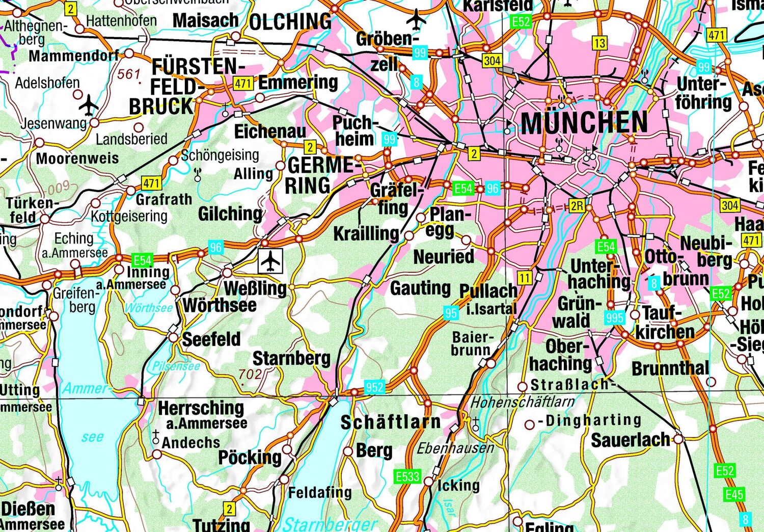 Bild: 9783864821400 | Deutschland Süd 1:500 000 | Mit praktischer Falzung und Landkartenquiz