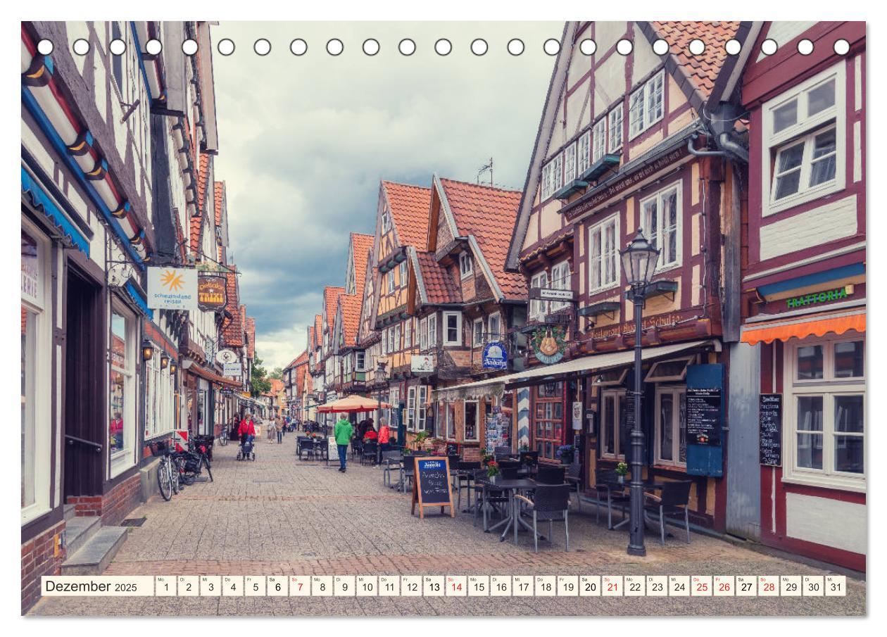 Bild: 9783435115396 | Altstadt Celle (Tischkalender 2025 DIN A5 quer), CALVENDO...