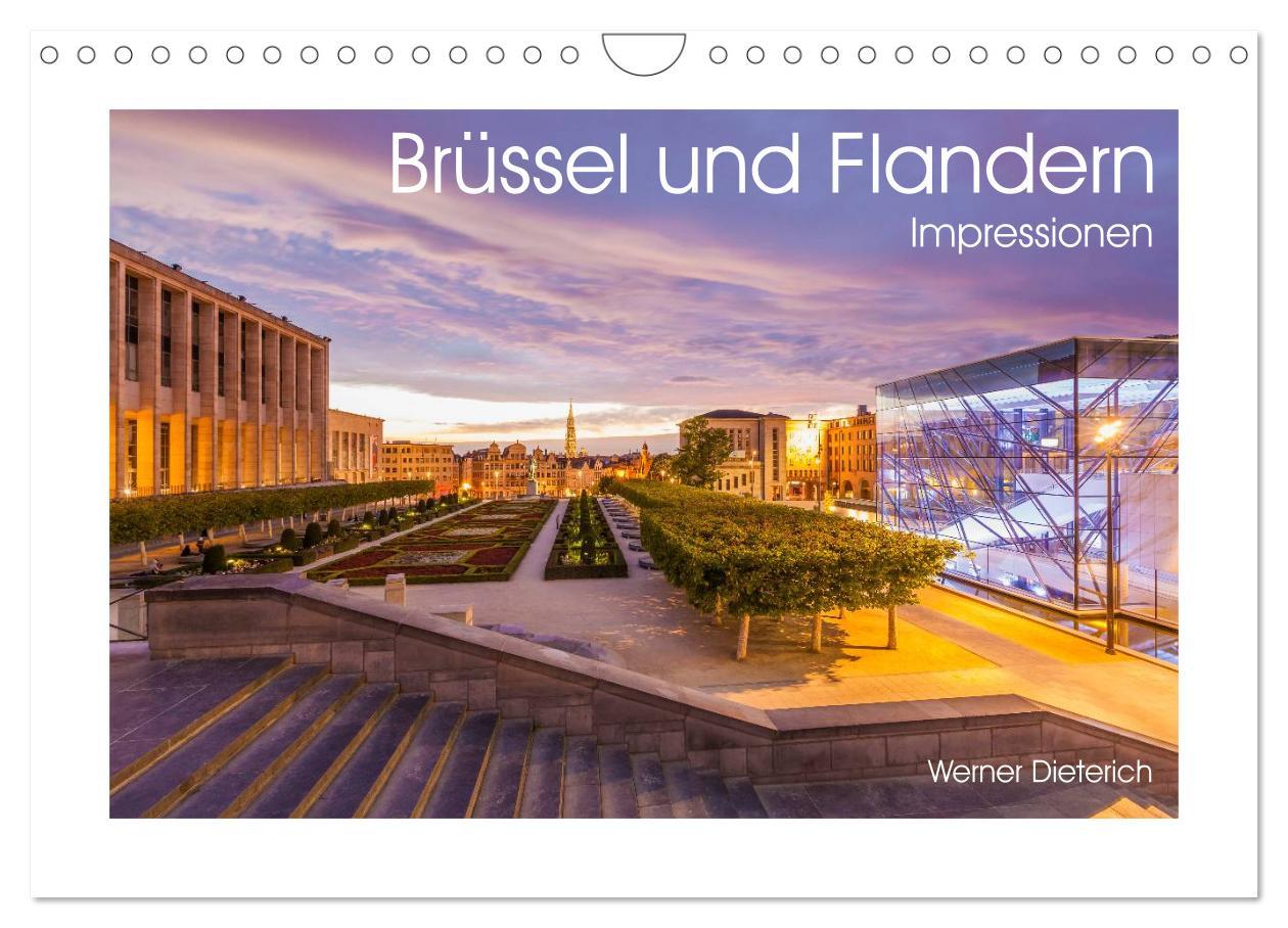 Cover: 9783435527007 | Brüssel und Flandern Impressionen (Wandkalender 2025 DIN A4 quer),...