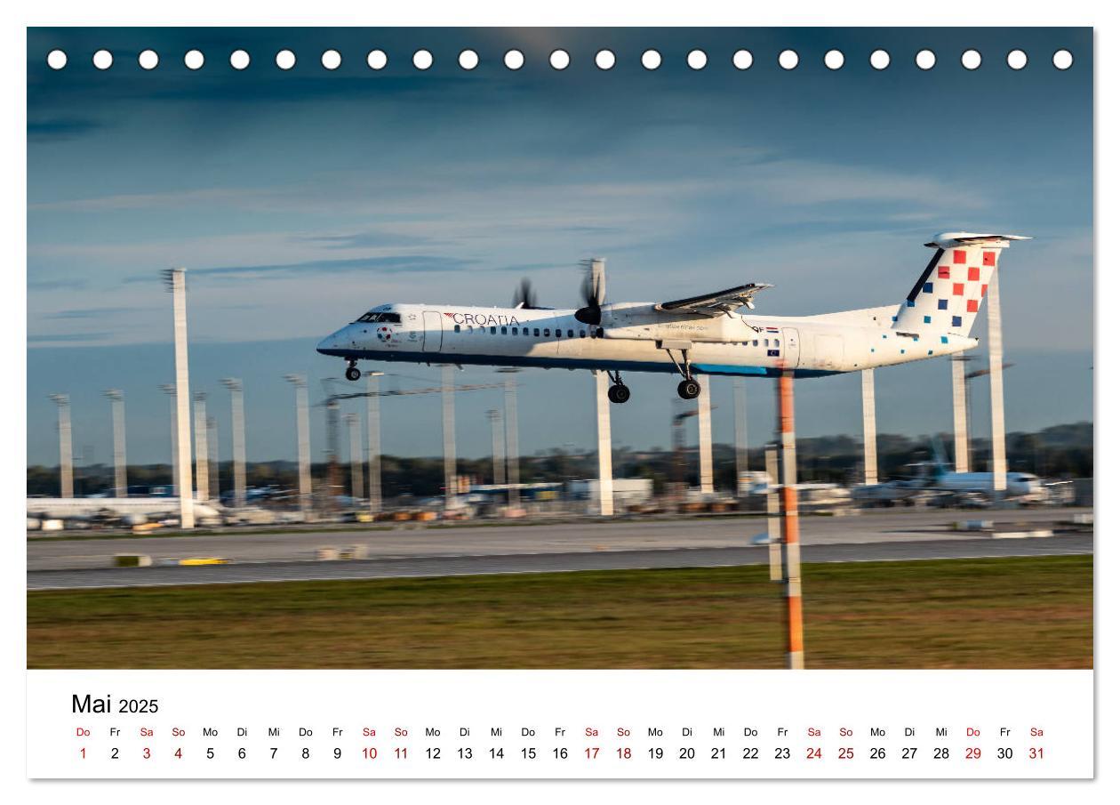 Bild: 9783435173211 | Planespotting am Flughafen München (Tischkalender 2025 DIN A5...