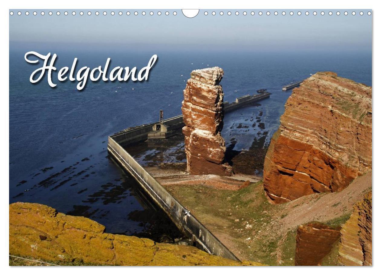 Cover: 9783435768684 | Helgoland (Wandkalender 2025 DIN A3 quer), CALVENDO Monatskalender