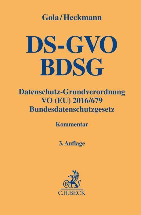 Cover: 9783406782664 | Datenschutz-Grundverordnung VO (EU) 2016/679, Bundesdatenschutzgesetz