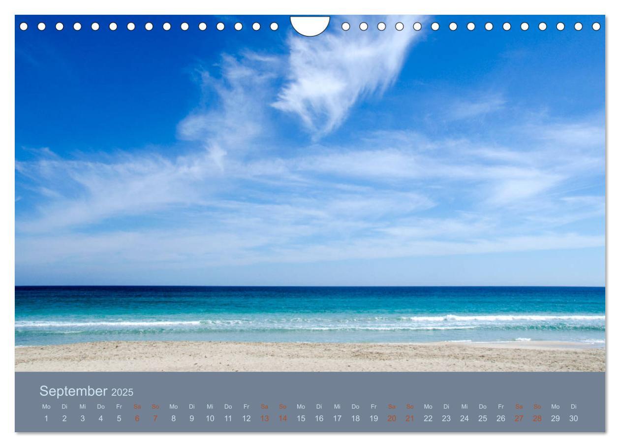 Bild: 9783435430895 | Tag am Meer (Wandkalender 2025 DIN A4 quer), CALVENDO Monatskalender