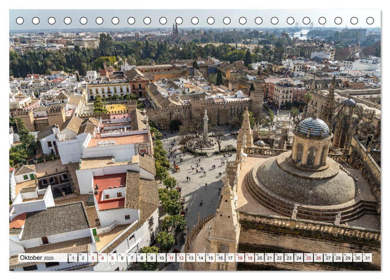 Bild: 9783383978180 | Andalusien - Sevilla (Tischkalender 2025 DIN A5 quer), CALVENDO...