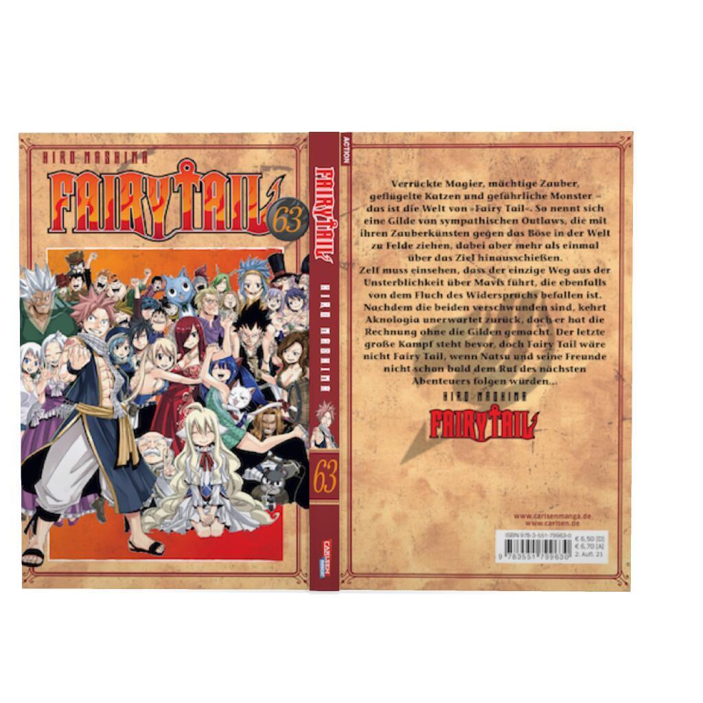 Bild: 9783551799630 | Fairy Tail 63 | Hiro Mashima | Taschenbuch | Fairy Tail | 224 S.