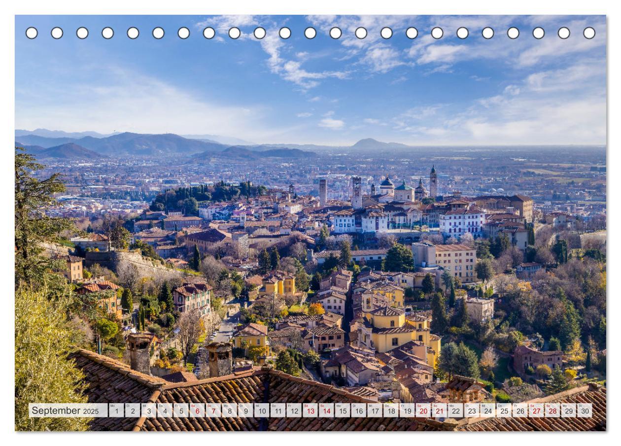 Bild: 9783457151655 | Bezauberndes Bergamo (Tischkalender 2025 DIN A5 quer), CALVENDO...