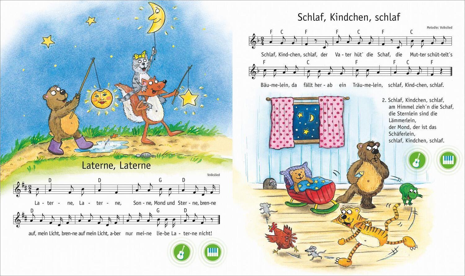 Bild: 9783788640859 | BOOKii® Mein erstes Kinderliederbuch | Für Kinder ab 3 Jahren | Buch