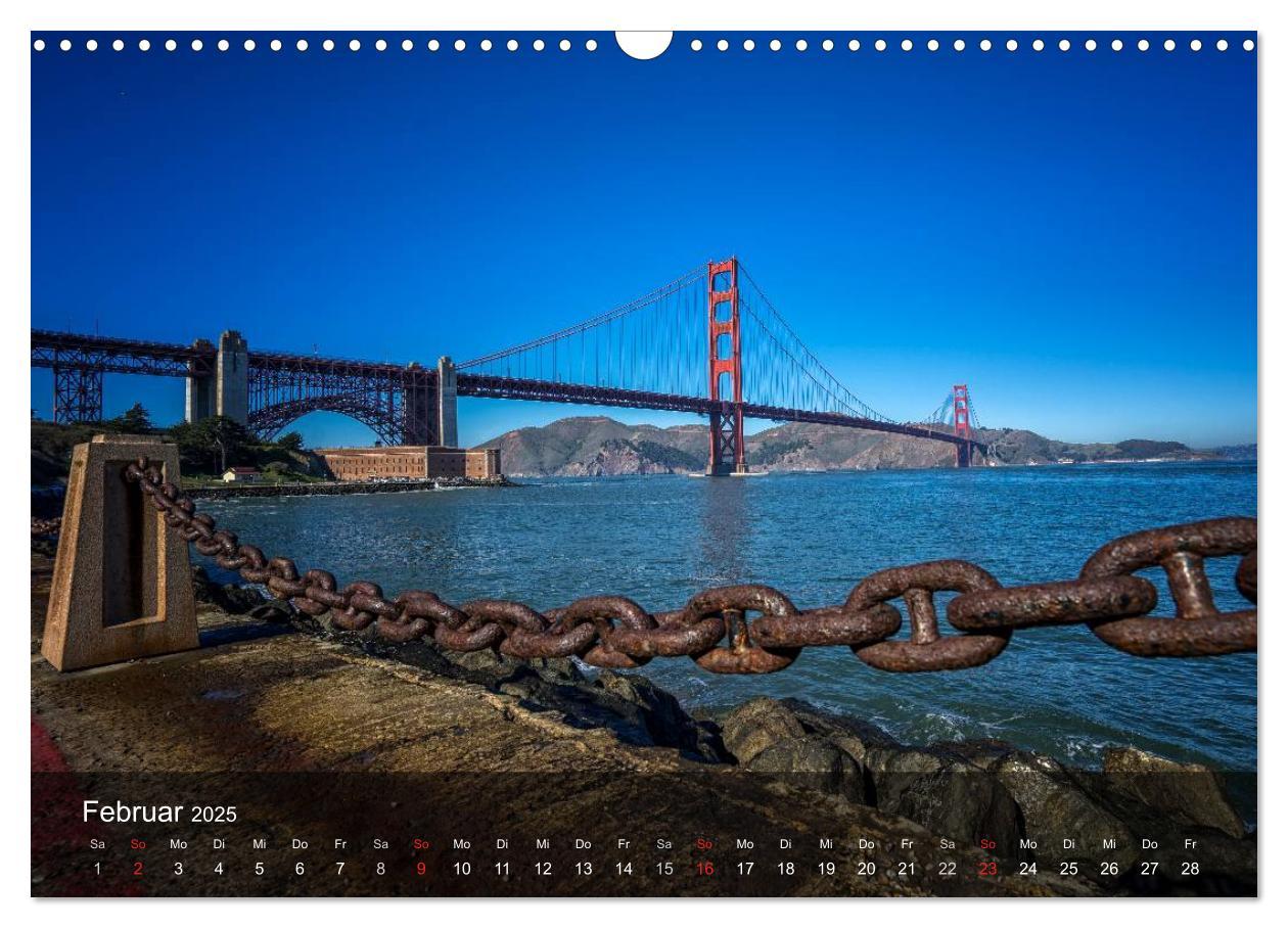 Bild: 9783435621255 | San Francisco Impressionen Tag und Nacht (Wandkalender 2025 DIN A3...