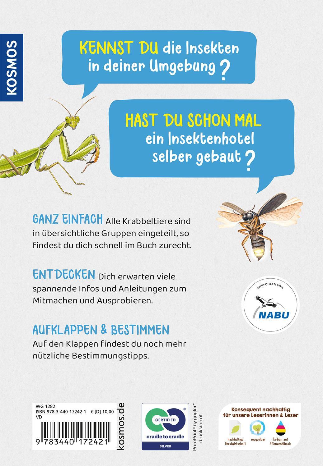 Bild: 9783440172421 | Was krabbelt denn da? Kindernaturführer | Bärbel Oftring | Taschenbuch