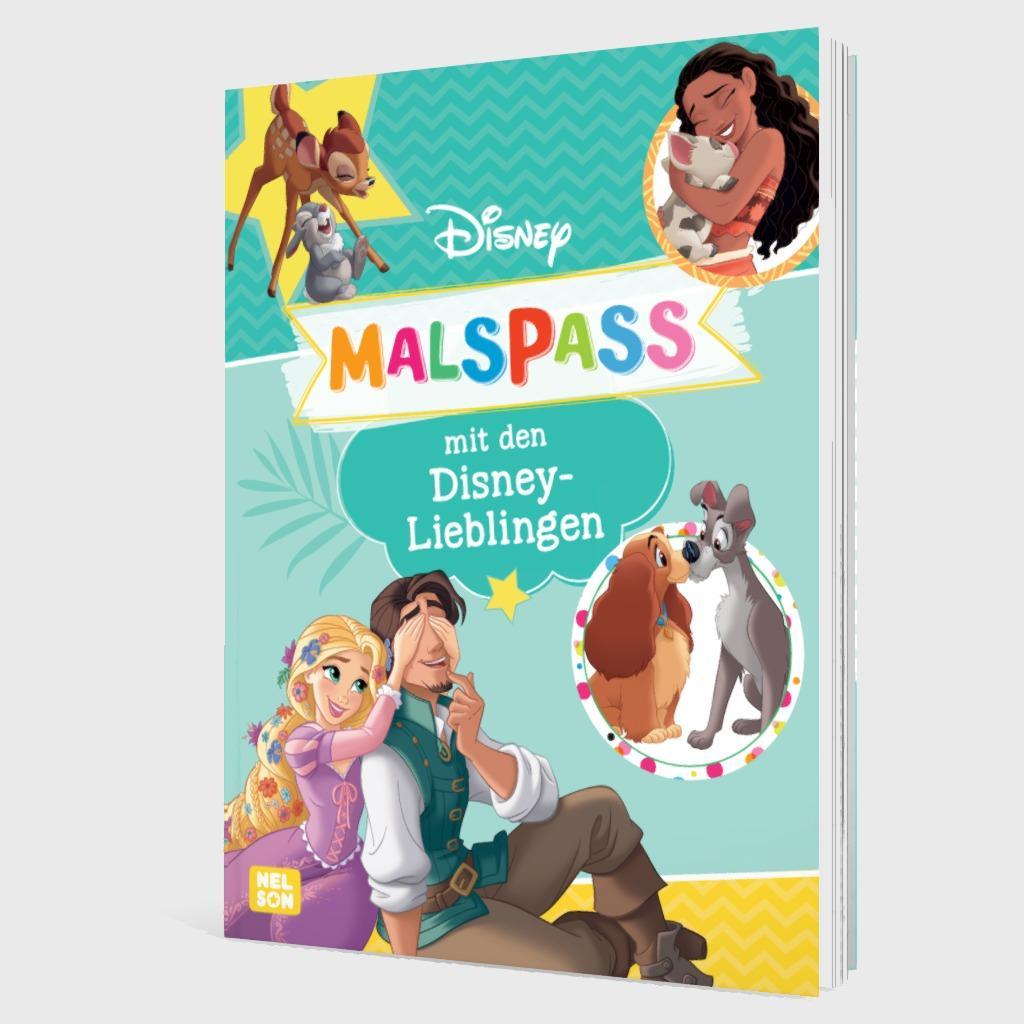 Bild: 9783845126685 | Disney Kreative Beschäftigung: Malspaß mit den Disney-Lieblingen