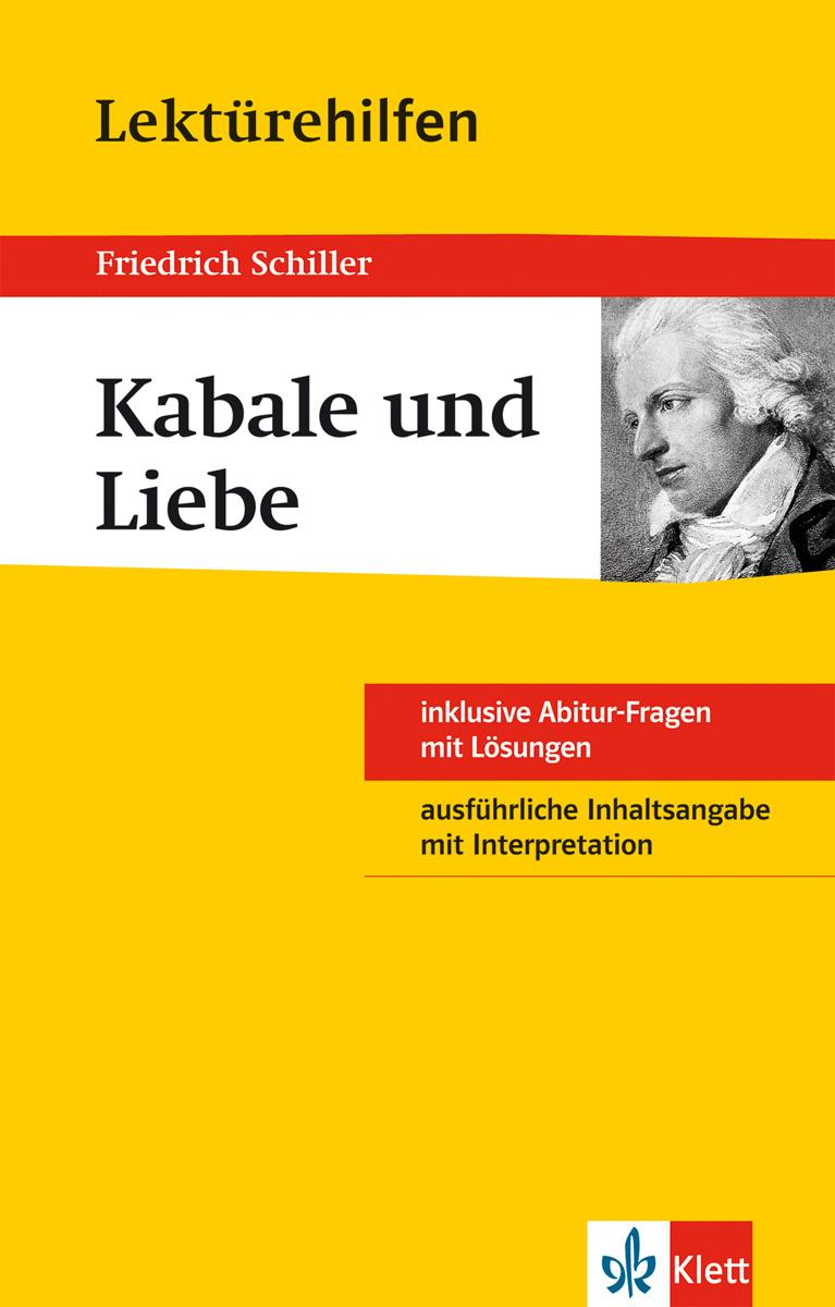 Cover: 9783129230657 | Lektürehilfen Friedrich Schiller "Kabale und Liebe" | Georg Müller