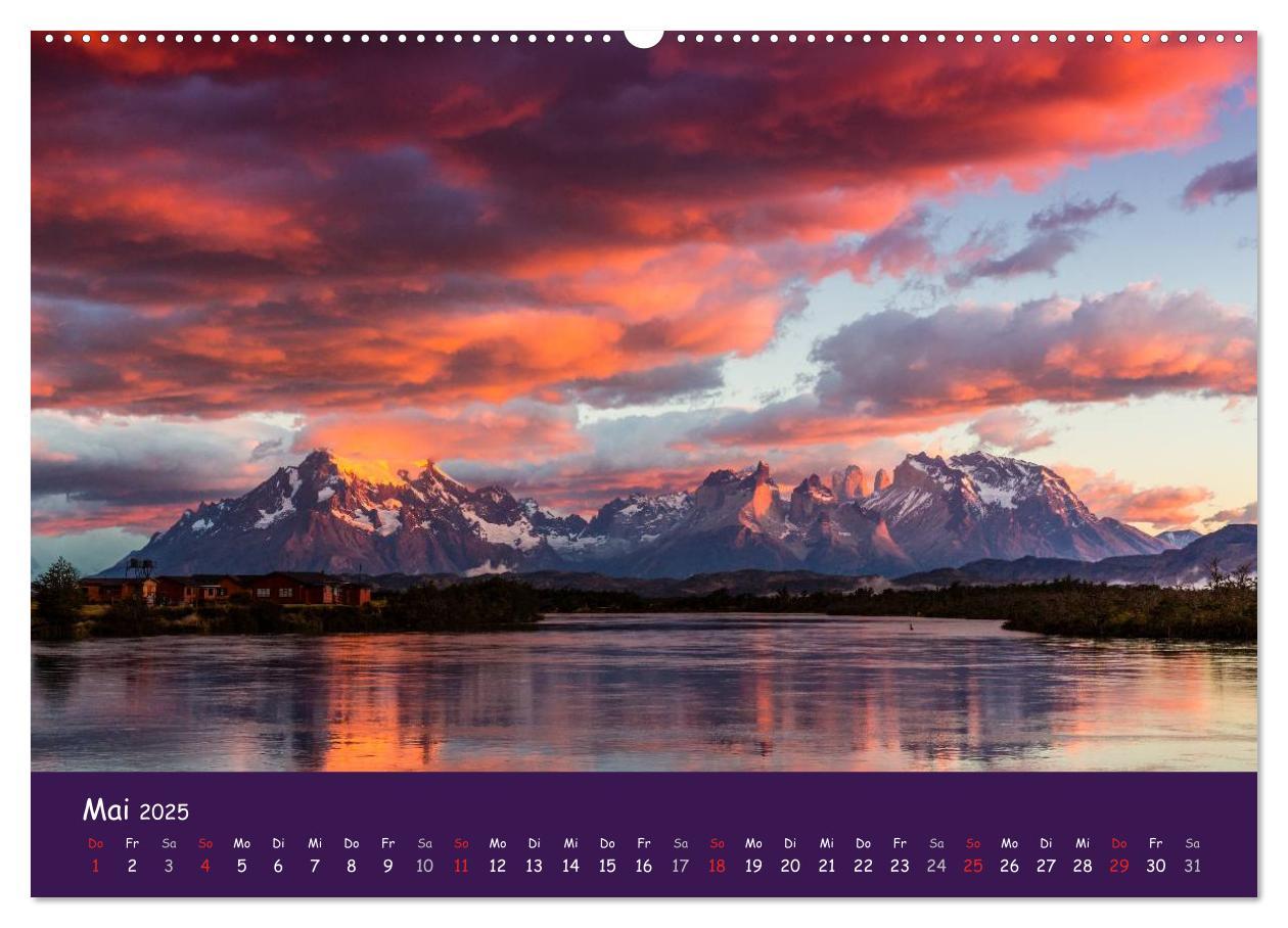 Bild: 9783435594382 | Patagonien 2025 - Traumziel in den Anden (Wandkalender 2025 DIN A2...