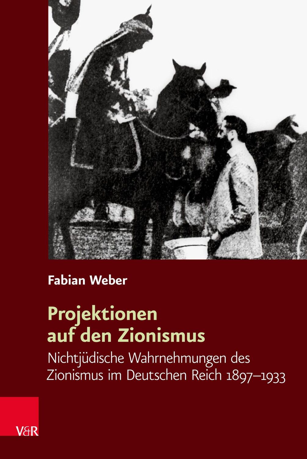 Cover: 9783525370940 | Projektionen auf den Zionismus | Fabian Weber | Buch | 377 S. | 2020