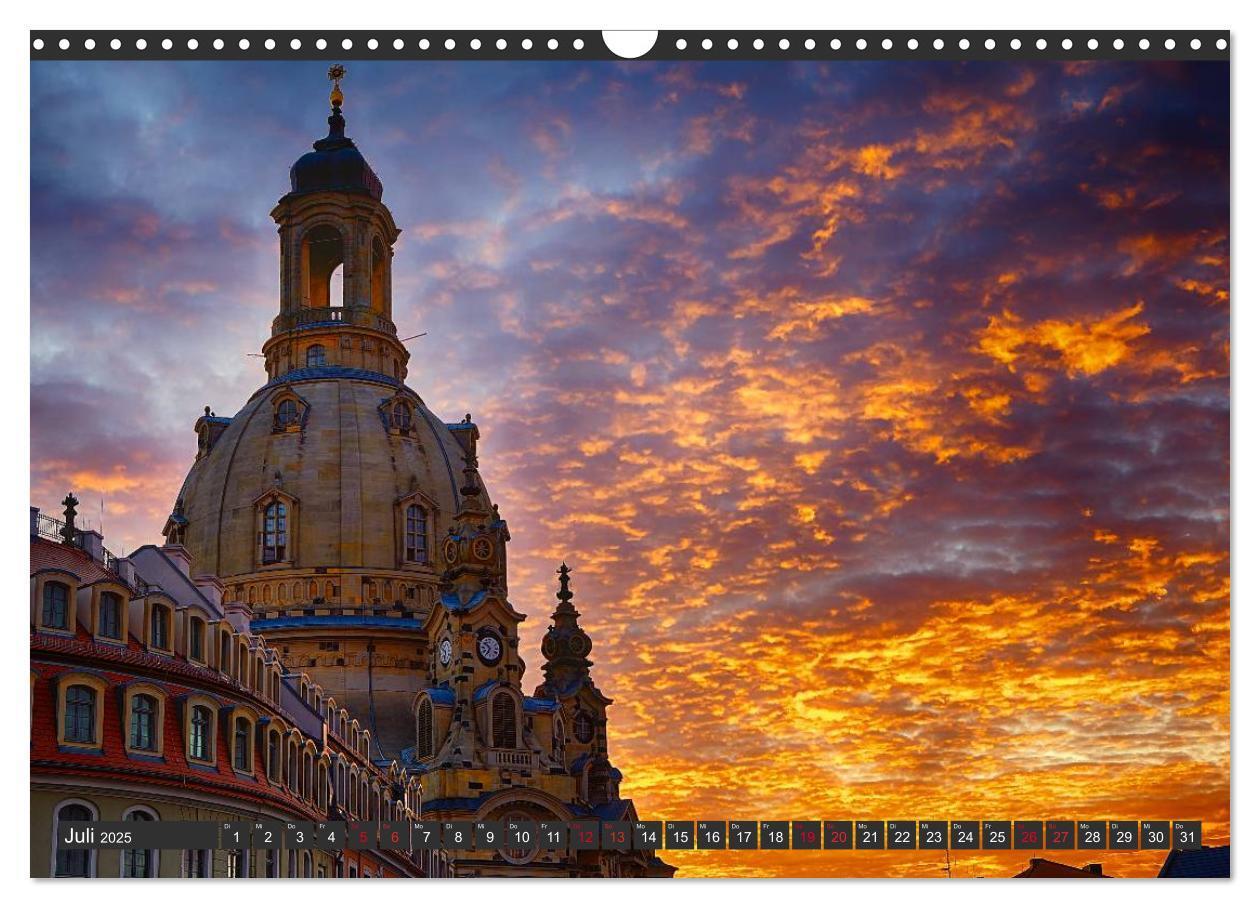 Bild: 9783435734559 | Dresden - Die Frauenkirche (Wandkalender 2025 DIN A3 quer),...