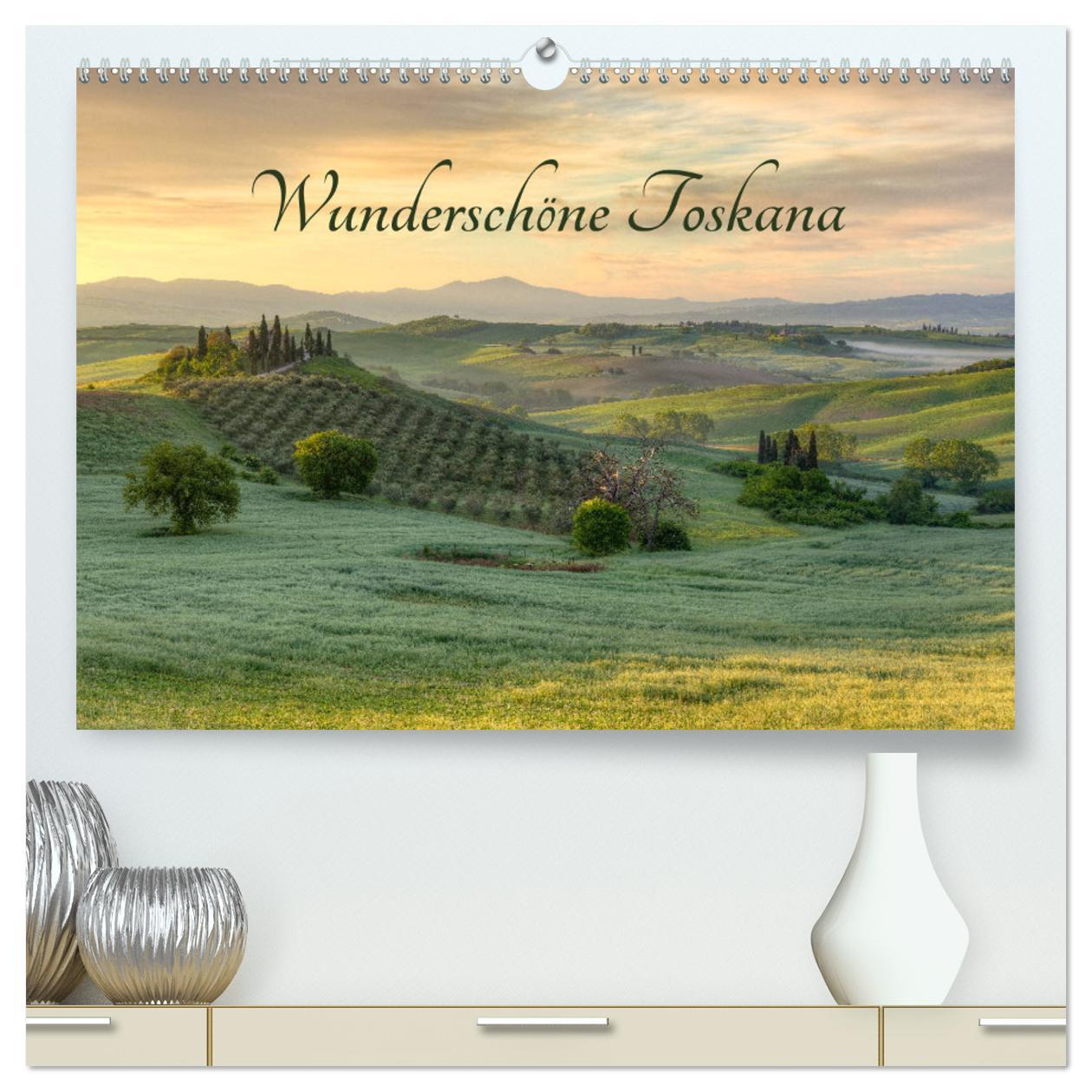 Cover: 9783435127016 | Wunderschöne Toskana (hochwertiger Premium Wandkalender 2025 DIN A2...