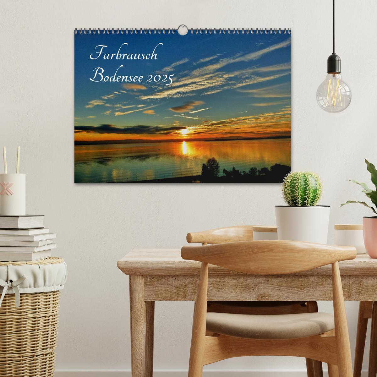 Bild: 9783435470372 | Farbrausch Bodensee (Wandkalender 2025 DIN A3 quer), CALVENDO...