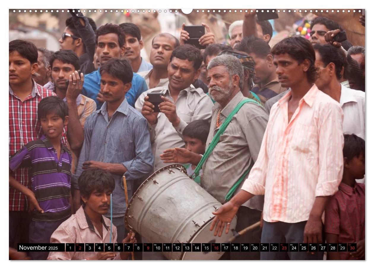 Bild: 9783435626779 | Rajasthan, Indien - Pushkar Mela (Wandkalender 2025 DIN A2 quer),...