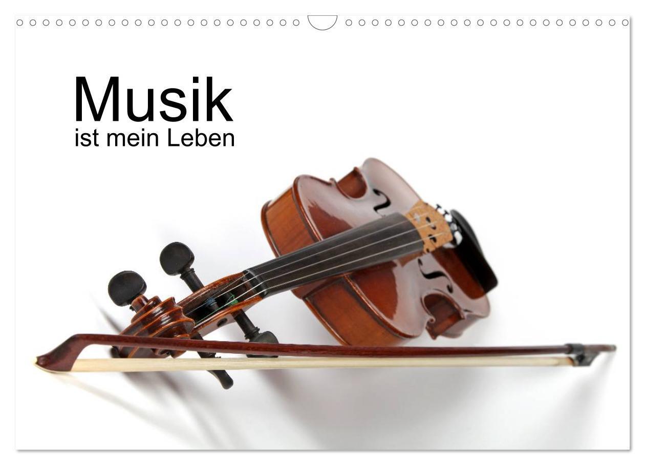 Cover: 9783435811144 | Musik ist mein Leben (Wandkalender 2025 DIN A3 quer), CALVENDO...