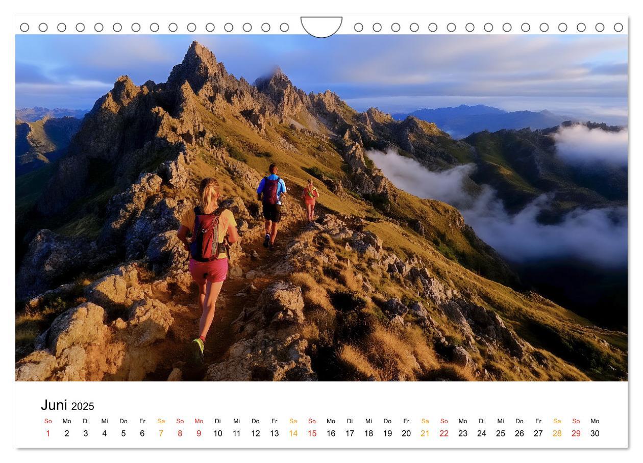 Bild: 9783457234662 | Trailrunning Power (Wandkalender 2025 DIN A4 quer), CALVENDO...