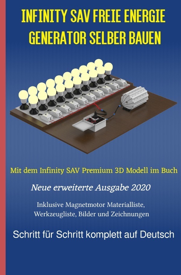 Cover: 9783753116419 | Infinity SAV Freie Energie Generator selber bauen | Taschenbuch | 2020