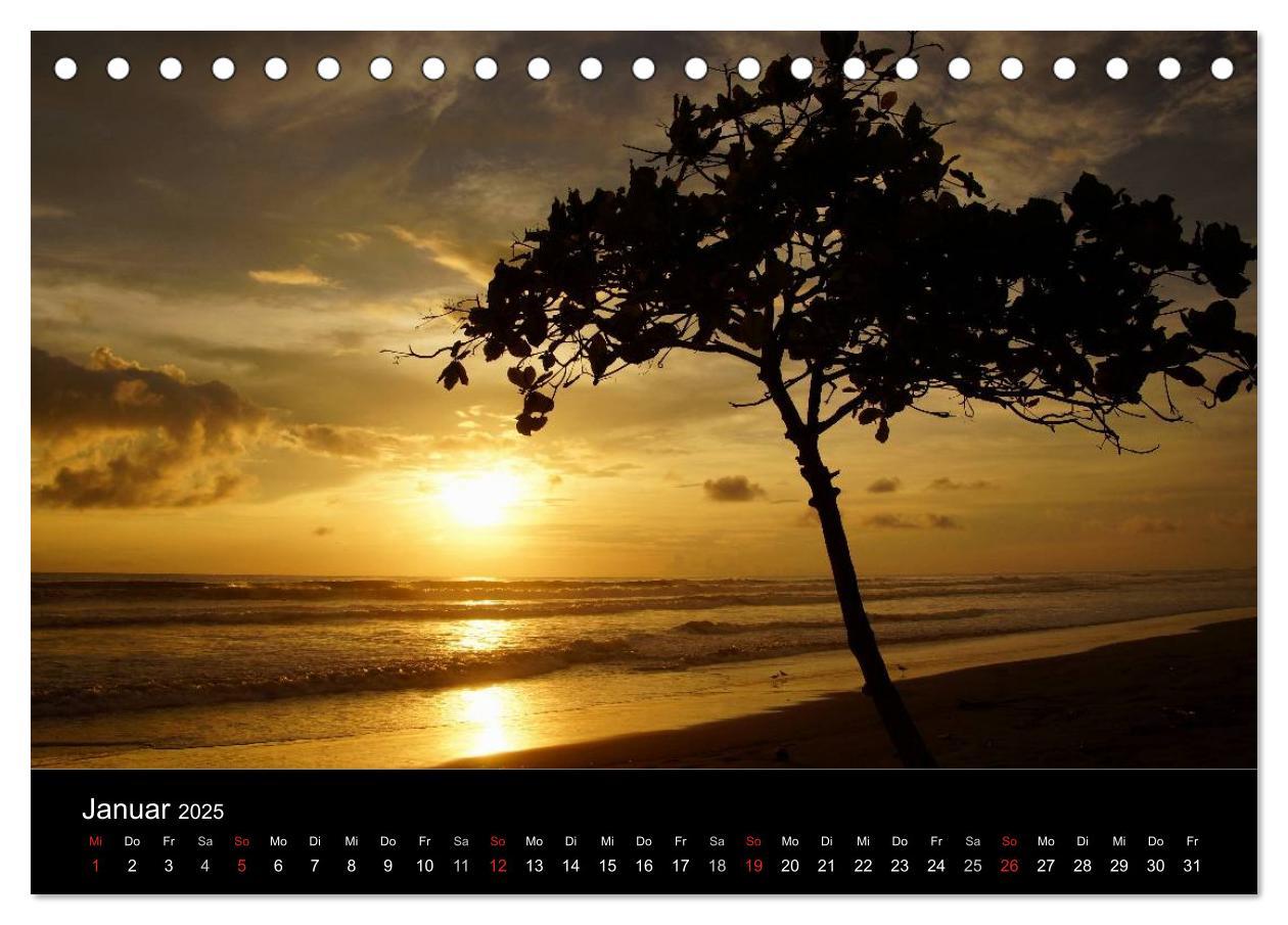 Bild: 9783435746279 | Costa Rica (Tischkalender 2025 DIN A5 quer), CALVENDO Monatskalender