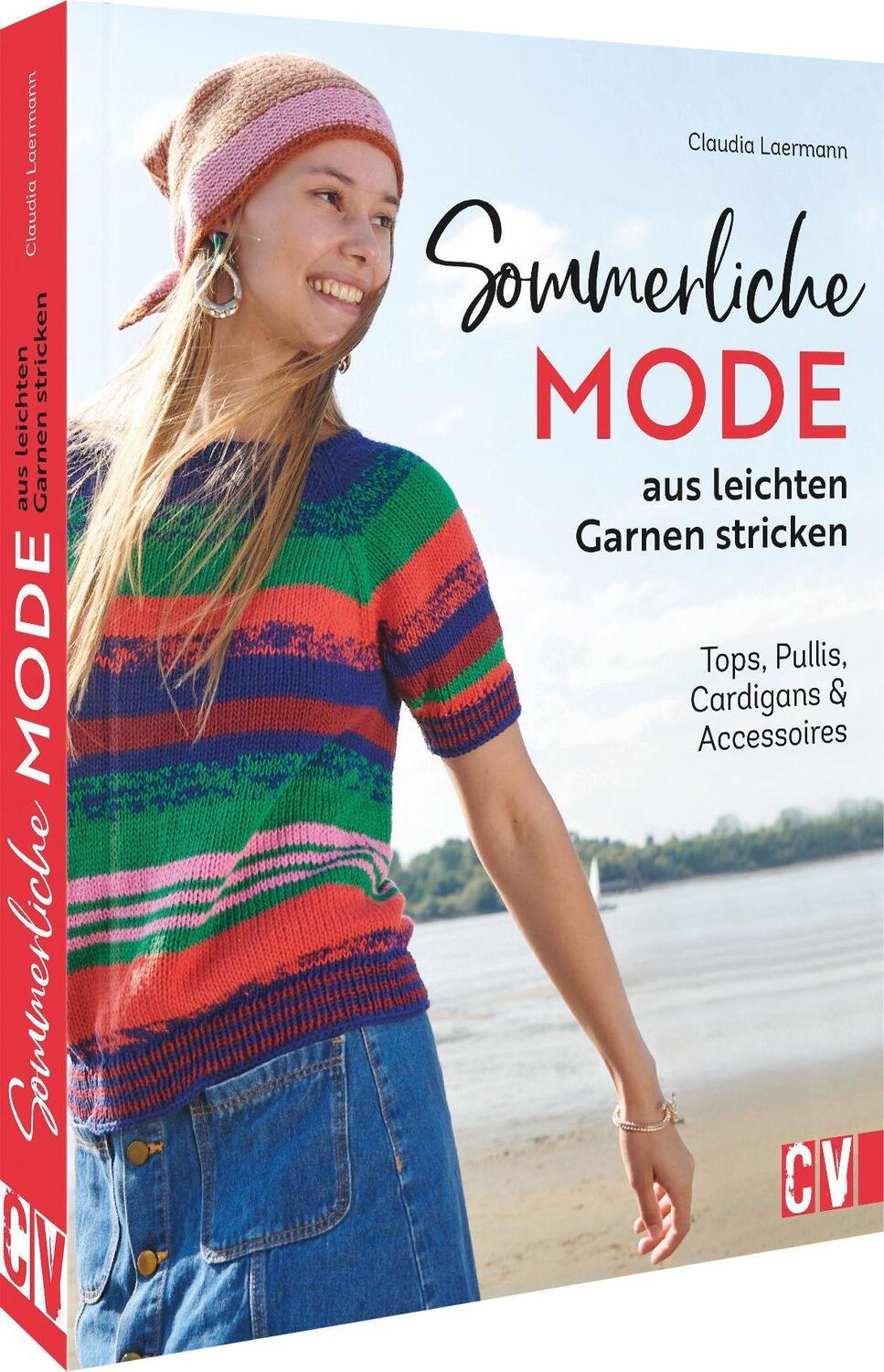 Cover: 9783841067098 | Sommerliche Mode aus leichten Garnen stricken | Claudia Laermann