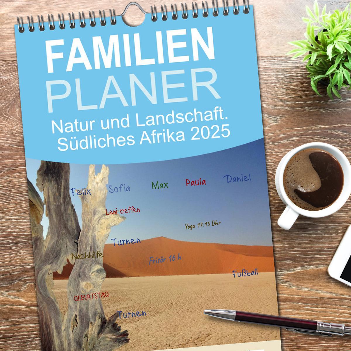 Bild: 9783457101032 | Familienplaner 2025 - Natur und Landschaft. Südliches Afrika 2025...