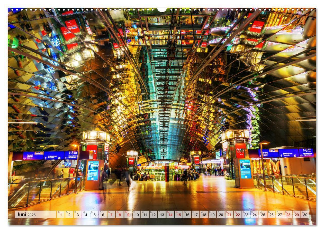 Bild: 9783435363889 | Bahnhöfe in Europa (Wandkalender 2025 DIN A2 quer), CALVENDO...