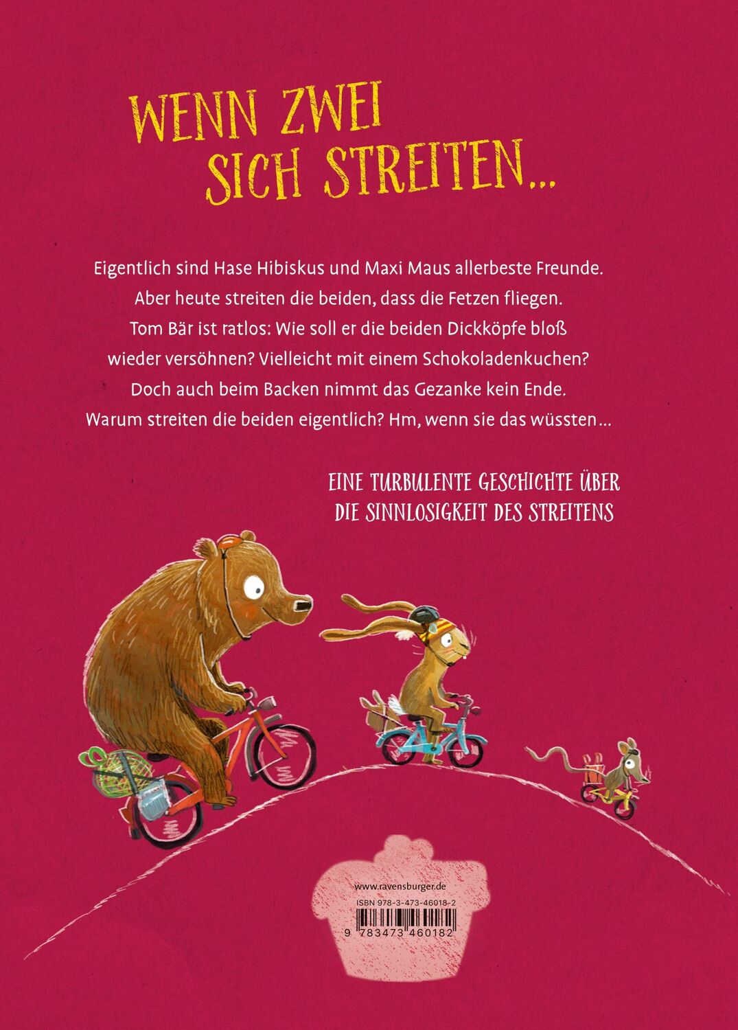 Rückseite: 9783473460182 | Hase Hibiskus und der große Streit | Andreas König | Buch | 32 S.