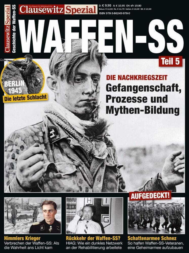 Cover: 9783862459780 | Die Waffen-SS, Teil 5 | Clausewitz Spezial 35 | Stefan Krüger | Buch