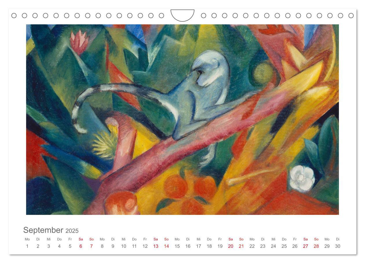 Bild: 9783435324965 | Franz Marc 2025 (Wandkalender 2025 DIN A4 quer), CALVENDO...