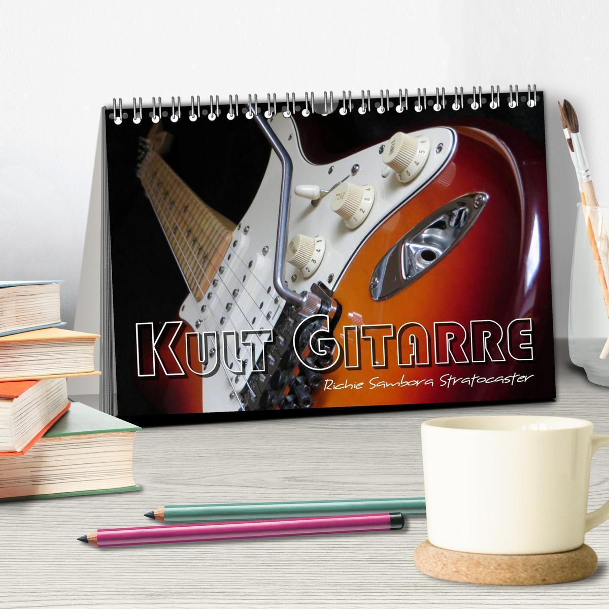 Bild: 9783435737017 | KULT GITARRE - Richie Sambora Stratocaster (Tischkalender 2025 DIN...