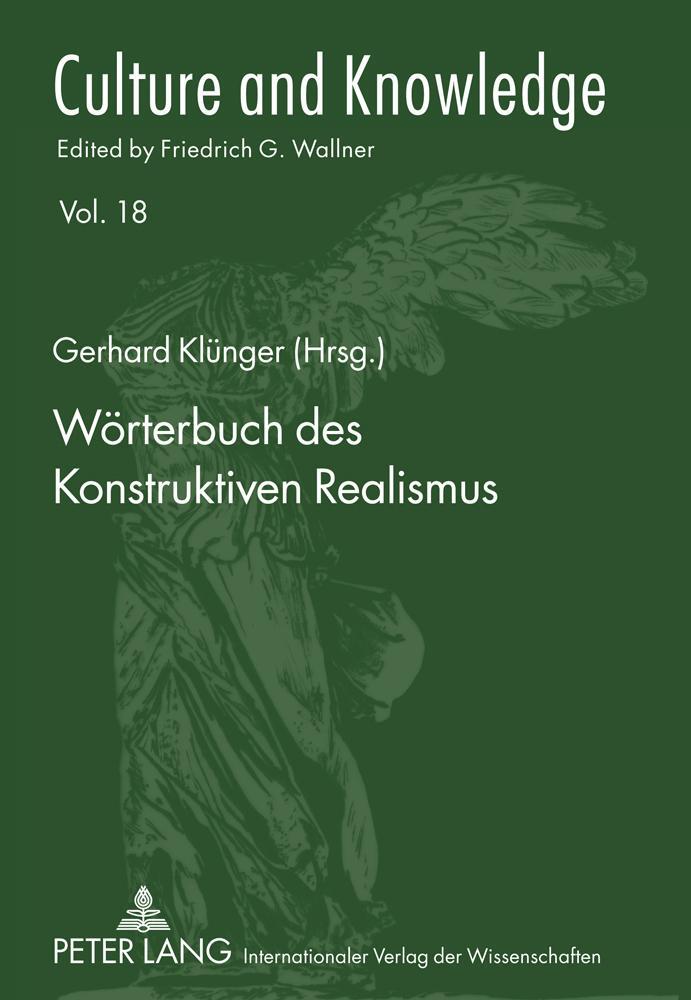 Cover: 9783631611692 | Wörterbuch des Konstruktiven Realismus | Gerhard Klünger | Buch | 2011