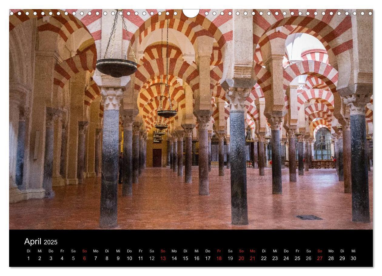 Bild: 9783435752867 | Andalusien (Wandkalender 2025 DIN A3 quer), CALVENDO Monatskalender