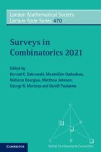 Cover: 9781009018883 | Surveys in Combinatorics 2021 | Daniel Paulusma (u. a.) | Taschenbuch