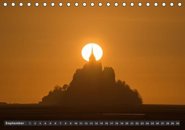 Bild: 9783660581997 | Ein Tag am Mont Saint Michel (Tischkalender immerwährend DIN A5 quer)