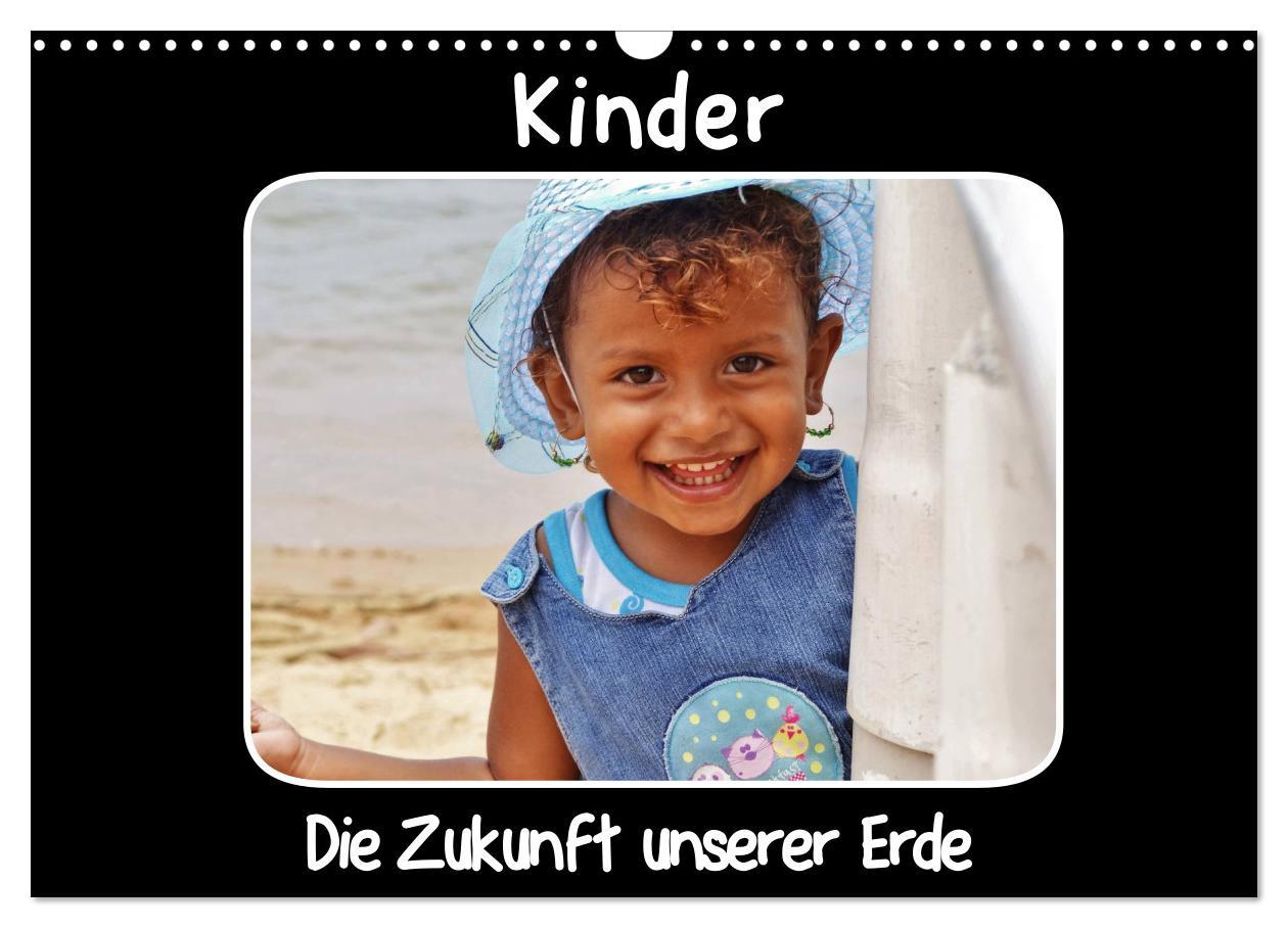 Cover: 9783435472666 | Kinder Die Zukunft unserer Erde (Wandkalender 2025 DIN A3 quer),...